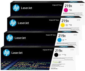 HP 219X (W2190/91/92/93X) Toner Multipack 4 colori Alta capacita'
