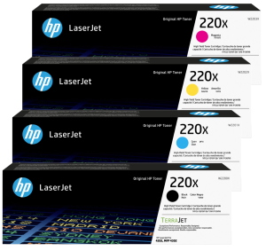 HP 220X (W2200/01/02/03X) Toner Multipack 4 colori