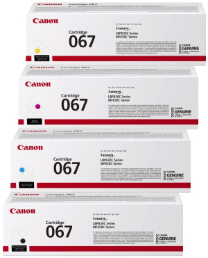 CANON 067 (067BK/C/M/Y) Toner Multipack 4 colori
