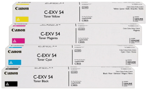 CANON C-EXV54 (C-EXV54BK/C/M/Y) Toner Multipack 4 colori