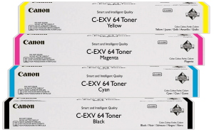 CANON C-EXV64 (C-EXV64BK/C/M/Y) Toner Multipack 4 colori