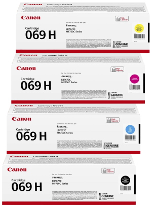 CANON 069H (069HBK/C/M/Y) Toner Multipack 4 colori