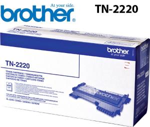 TN-2220 BROTHER CARTUCCIA TONER alta qualità 2.600 pagine  stampanti: BROTHER  HL-2240D HL-2250DN HL-2270DW DCP-7060D DCP-7065DN DCP-7070DW MFC-7360N MFC-7460DN MFC-7860DW