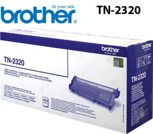 TN-2320 BROTHER CARTUCCIA TONER alta qualità 2600 pagine  stampanti: BROTHER DCP L2500D L2520DW L2540DN HL L 2300D 2340 2365 DW 2360DN MFC L 2720 2740 DW