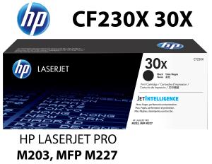 CF230X 30X HP CARTUCCIA TONER NERO alta qualità copertura 3500 pagine  stampanti: HP LASERJET Pro M203dn M203dw MFP M227fdw M227sdn