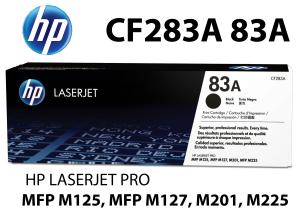 CF283A HP CARTUCCIA TONER NERO alta qualità copertura 1500 pagine  stampanti: HP LaserJet Pro M125a M125nw M125rnw M127fn M127fw M201dw M201n MFP M126a M225dn M225dw