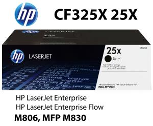 CF325X HP CARTUCCIA TONER NERO alta qualità copertura 40000 pagine  stampanti: HP LaserJet Enterprise M806 M806dn M806x Flow MFP M830 M830z