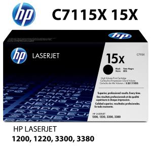 C7115X HP CARTUCCIA TONER NERO alta qualità copertura 3500 pagine  stampanti: HP LASERJET 1000 1000W 1005W 1200 1200N 1220 3300 3320 3320N 3330 3380