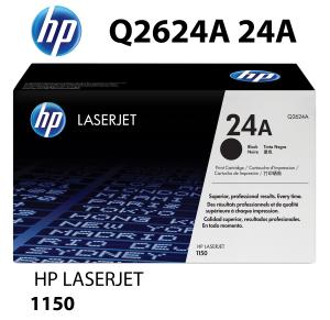 Q2624A HP CARTUCCIA TONER NERO alta qualità copertura 2500 pagine  stampanti: HP LASERJET 1150