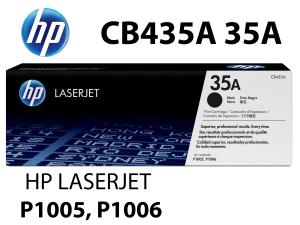 CB435A 35A HP CARTUCCIA TONER NERO alta qualità copertura 1500 pagine  stampanti: HP LASERJET P1005 P1006
