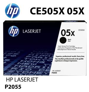 HP CE505X CARTUCCIA TONER NERO alta qualità copertura 6500 pagine  stampanti: HP LASERJET P2050 P2054X P2055X P2055 P2055D P2055DN P2056D P2056DN P2056X P2057D P2057DN P2057X