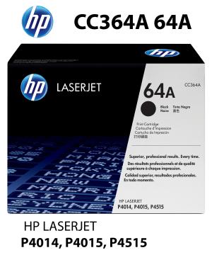 CC364A 64A HP CARTUCCIA TONER NERO alta qualità copertura 10000 pagine  stampanti: HP LASERJET P4014 P4014N P4014DN P4015DN P4015N P4015TN P4015X P4515N P4515TN P4515X P4515XM
