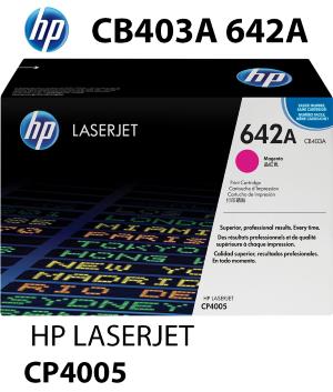 NUOVO HP CB403A 642A Toner Magenta 7500 pagine compatibile stampanti: HP Color LaserJet CP4005dn CP4005n