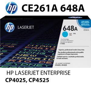 NUOVO HP CE261A 648A Toner Ciano 11000 pagine compatibile stampanti: HP ColorLaserJet CP4520 n dn xh CP4025 n dn xh CP4525 n dn xh CP4020 n dn xh