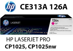 NUOVO HP CE313A 126A Toner Magenta 1.000 pagine compatibile stampanti: HP LaserJet Pro 100 Color MFP M175a nw CP1025 nw 1020 TopShot M275