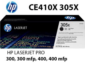 NUOVO HP CE410X 305X Toner Nero 4.000 pagine compatibile stampanti: HP Laserjet Pro 300/400 color M351a M451 dn dw nw MPF M375 nw M475 dn dw
