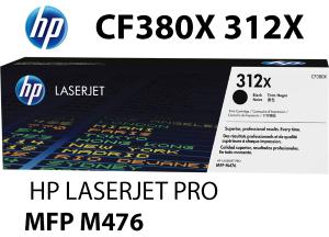 NUOVO HP CF380X 312X Toner Nero 4400 pagine compatibile stampanti: HP Color LaserJet Pro M476 dn dw nw