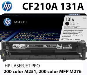 PZ 1 da 1.600 pagine NUOVO HP CF210A 131A CARTUCCIA TONER NERO K alta qualità  stampanti e multifunzione: HP LaserJet Pro 200 color M251n M251nw M276n M276nw