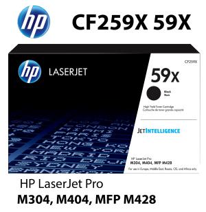 CF259X 59X HP CARTUCCIA TONER NERO alta qualità copertura 10.000 pagine  stampanti: HP LaserJet Pro M304a M404dn M404dw M404n M428dw M428fdn M428fdw