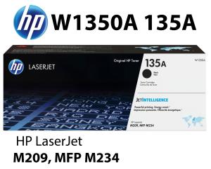 W1350A 135A HP CARTUCCIA TONER NERO alta qualità copertura 1.100 pagine  stampanti: HP LaserJet MFP M234dw M234dwe M234sdne M234sdw