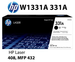 W1331A 331A HP CARTUCCIA TONER NERO alta qualità copertura 5.000 pagine  stampanti: HP Laser 408dn MFP 432fdn