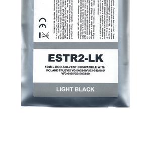 BLACK LIGHT ECO-SOLVENT INK BAG COMPA ROLAND TRUEVIS SG2,VG2,VF2,SG3,VG3#500ML