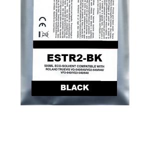 BLACK PIGMENT ECO-SOLVENT INK BAG COMPA ROLAND TRUEVIS SG2,VG2,VF2,SG3,VG3#500ML