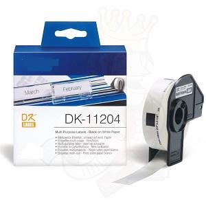 WHITE 17MMX54MM 400PSC FOR BROTHER P-TOUCH QL1000 1050 1060