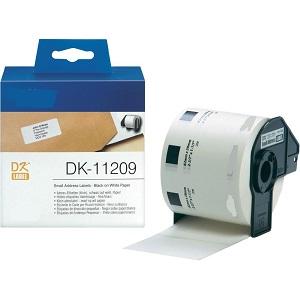 WHITE 62MMX29MM 800PSC FOR BROTHER P-TOUCH QL1000 1050 1060