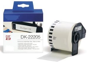 WHITE 62MMX30.48M FOR BROTHER P-TOUCH QL1000 1050 1060