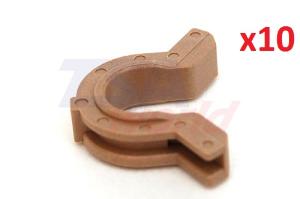 10XLOWER ROLLER BUSHING LEFT HP 4000,5000#RS5-1310-000