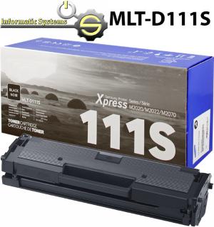 COM.MLT-D111S CARTUCCIA TONER COMPATIBILE alta qualità 1.000 pagine stampanti e multifunzione: SAMSUNG XPRESS SL M 2020 2022 2026 2070 2078 W F FW