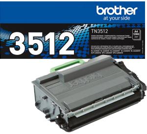 TN-3512 Cartuccia toner 12.000 pagine stampanti Brother HL-L6250DN HL-L6300DW HL-L6400DW DCP-L6600DW MFC-L6800DW MFC-L6900DW